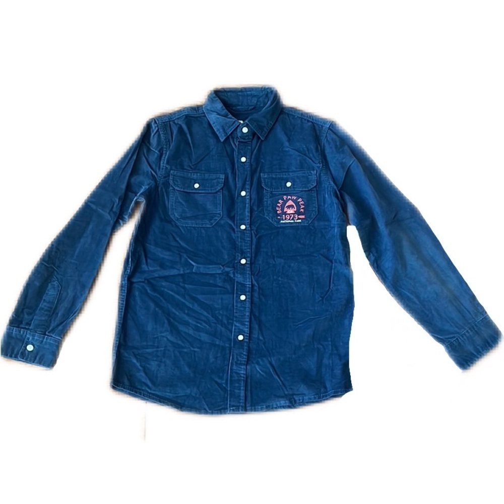 NWT Route 66 Corduroy Button Down Shirt